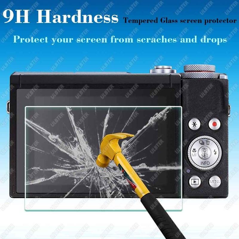 ULBTER G7 X Mark III Screen Protector for Canon G7X Mark III Camera [3Pack], 9H Hardness G7XIII Tempered Glass Cover Anti-Scrach Anti-Bubble Anti-Dust - Image 3